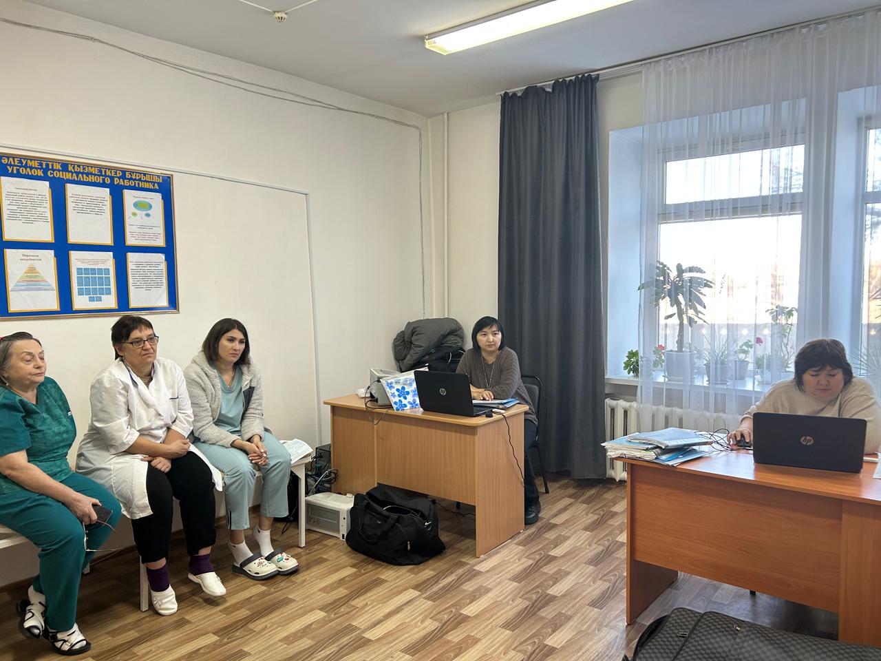 Шарбақты ауданына медициналық сараптама бөлімінің көшпелі отырысы.