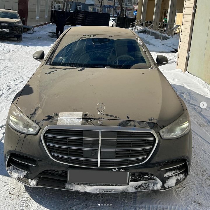 Конфискации автотранспортно средства марки «MERCEDES BENZ S450»