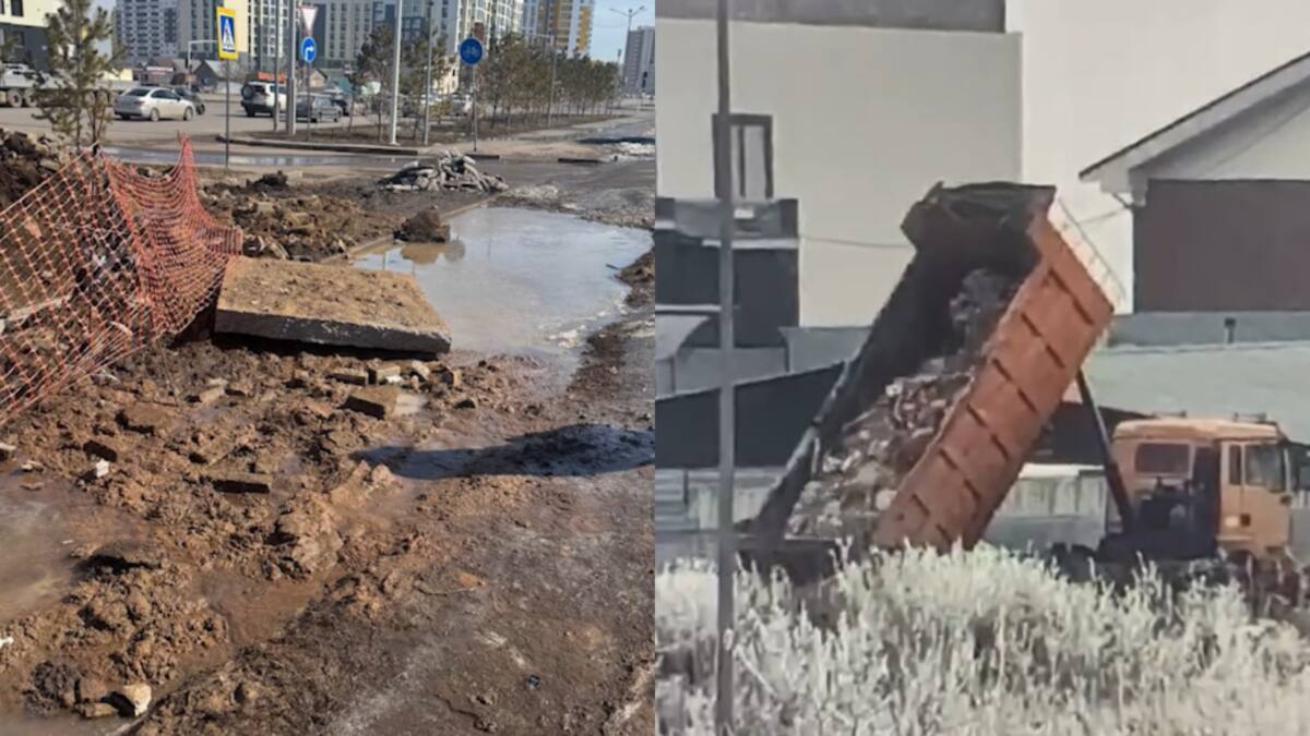 Қорғалжын тас жолында абаттандыру қағидаларын бұзғандар анықталды