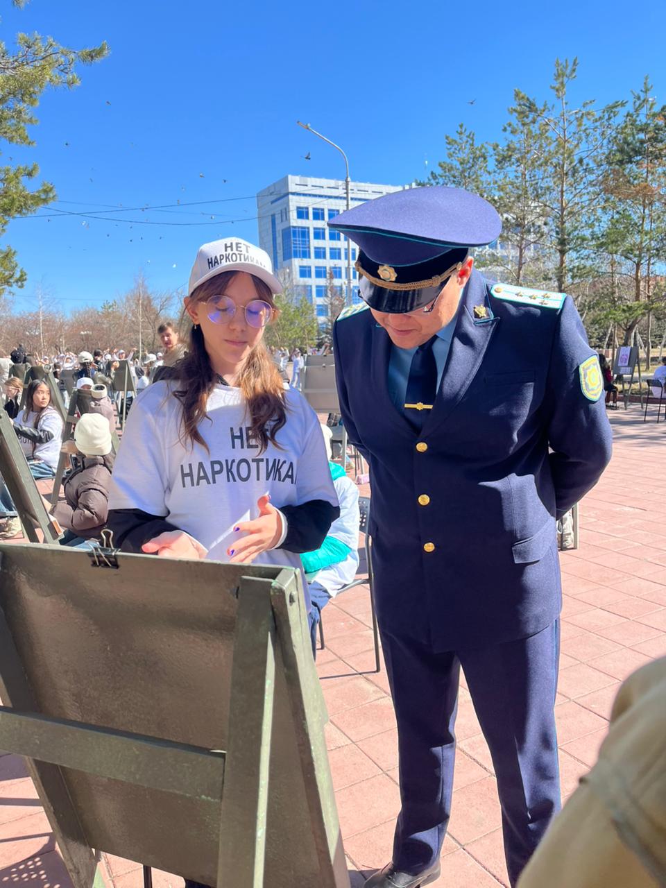 Қостанай облысында «Денсаулық - жастардың көзімен: біз нашақорлыққа қарсымыз» көрмесі өтті