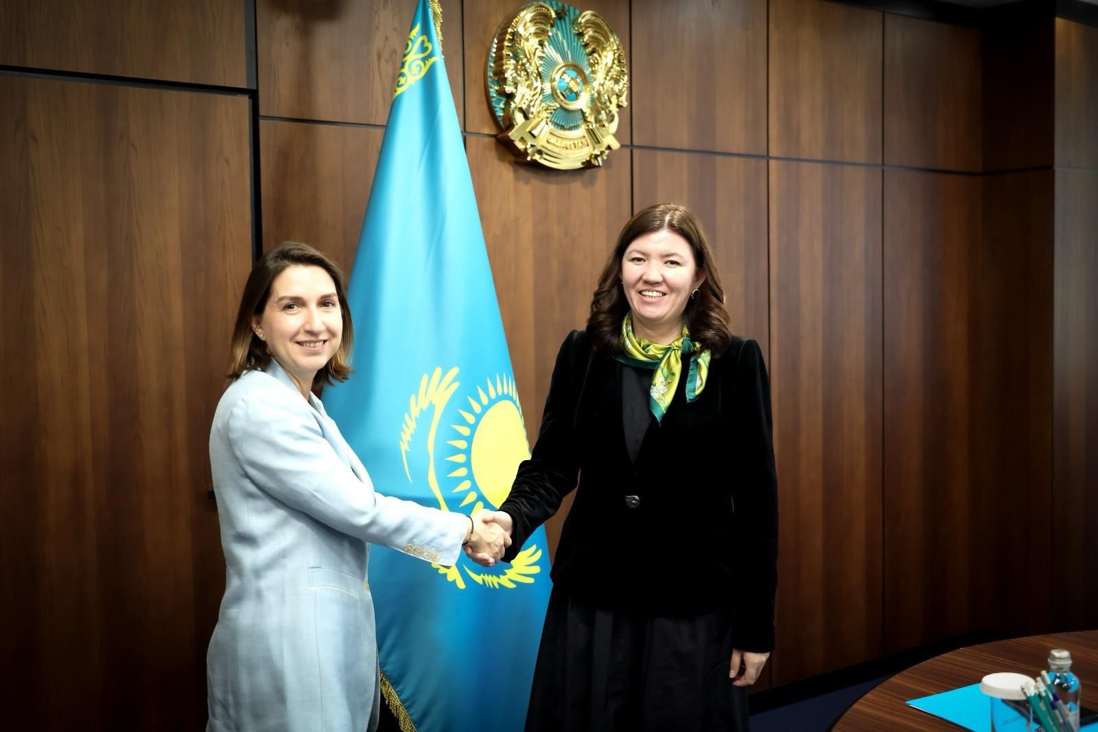 Оқу-ағарту министрлігі халықаралық ұйыммен ынтымақтастық туралы талқылады