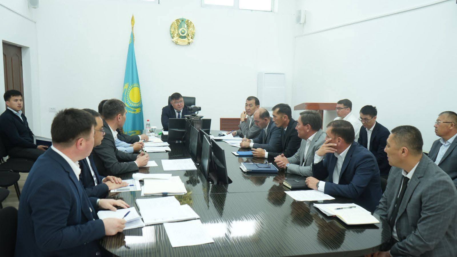 АППАРАТТЫҚ МӘЖІЛІСТЕ МАҢЫЗДЫ МӘСЕЛЕЛЕР ҚАРАЛДЫ