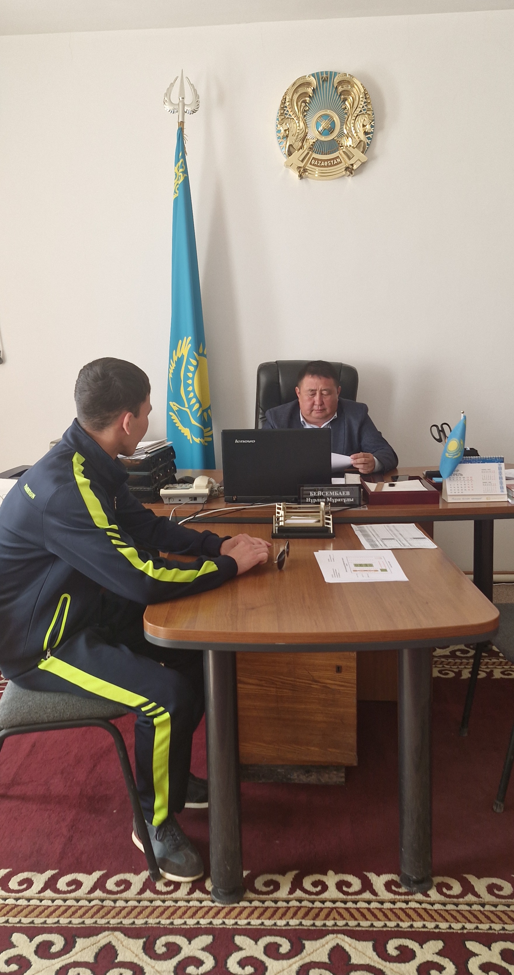 ОКРУГ ӘКІМІНІҢ ЖЕКЕ ҚАБЫЛДАУЫ ӨТТІ