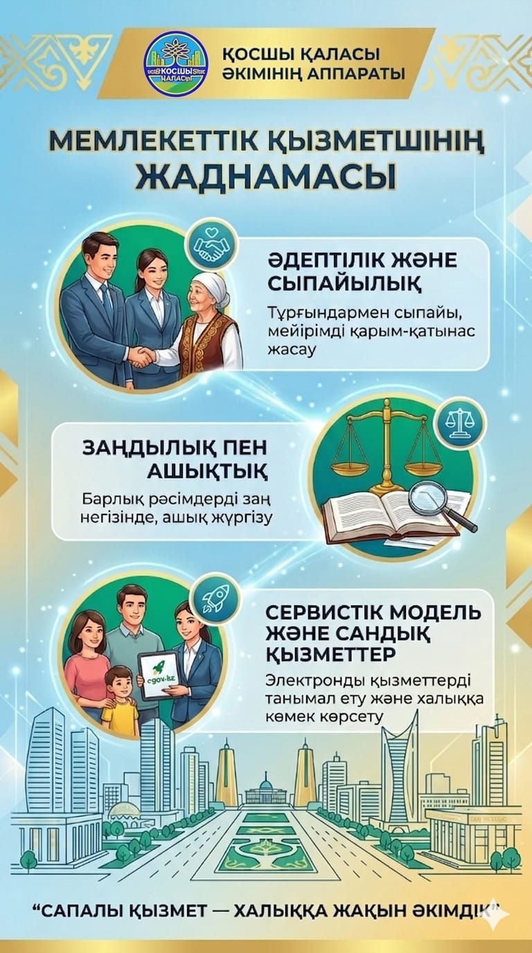 ҚОСШЫДА МЕМЛЕКЕТТІК ҚЫЗМЕТШІЛЕРДІҢ ҚҰҚЫҚТЫҚ САУАТТЫЛЫҒЫН АРТТЫРУ БОЙЫНША СЕМИНАР ӨТТІ