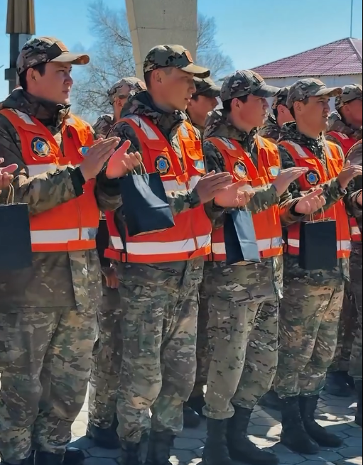 №20982 әскери бөлімнің жеке құрамын шығарып салу салтанатты рәсімі өтті