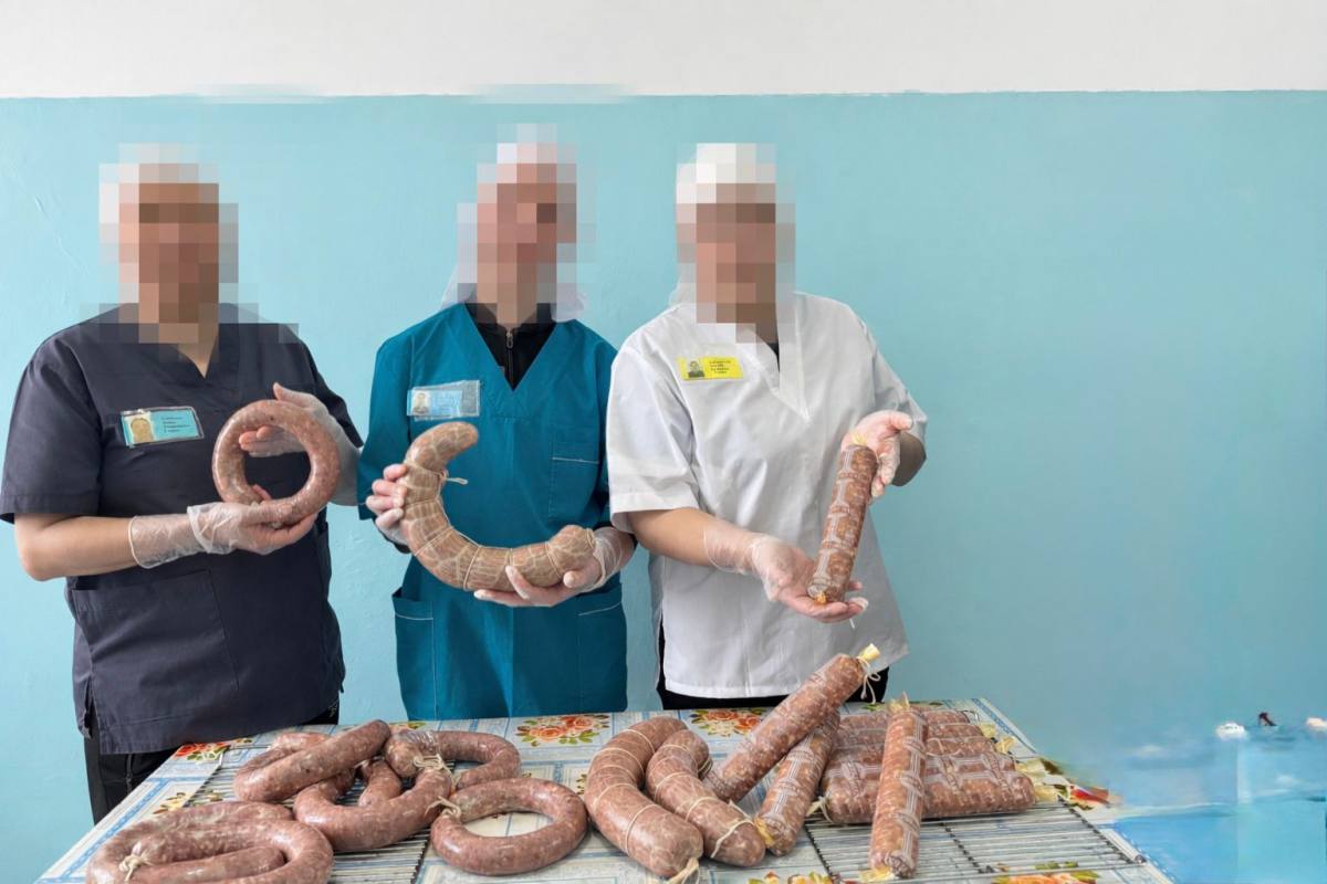Әйелдер колониясында шұжық өнімдерін шығаратын өндірістік цех ашылды.