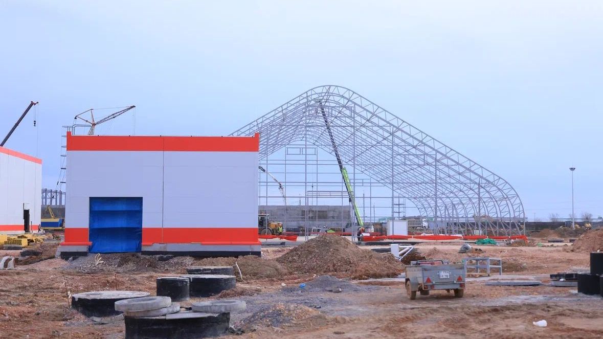 В Сарани строят малую промышленную зону  &nbsp;