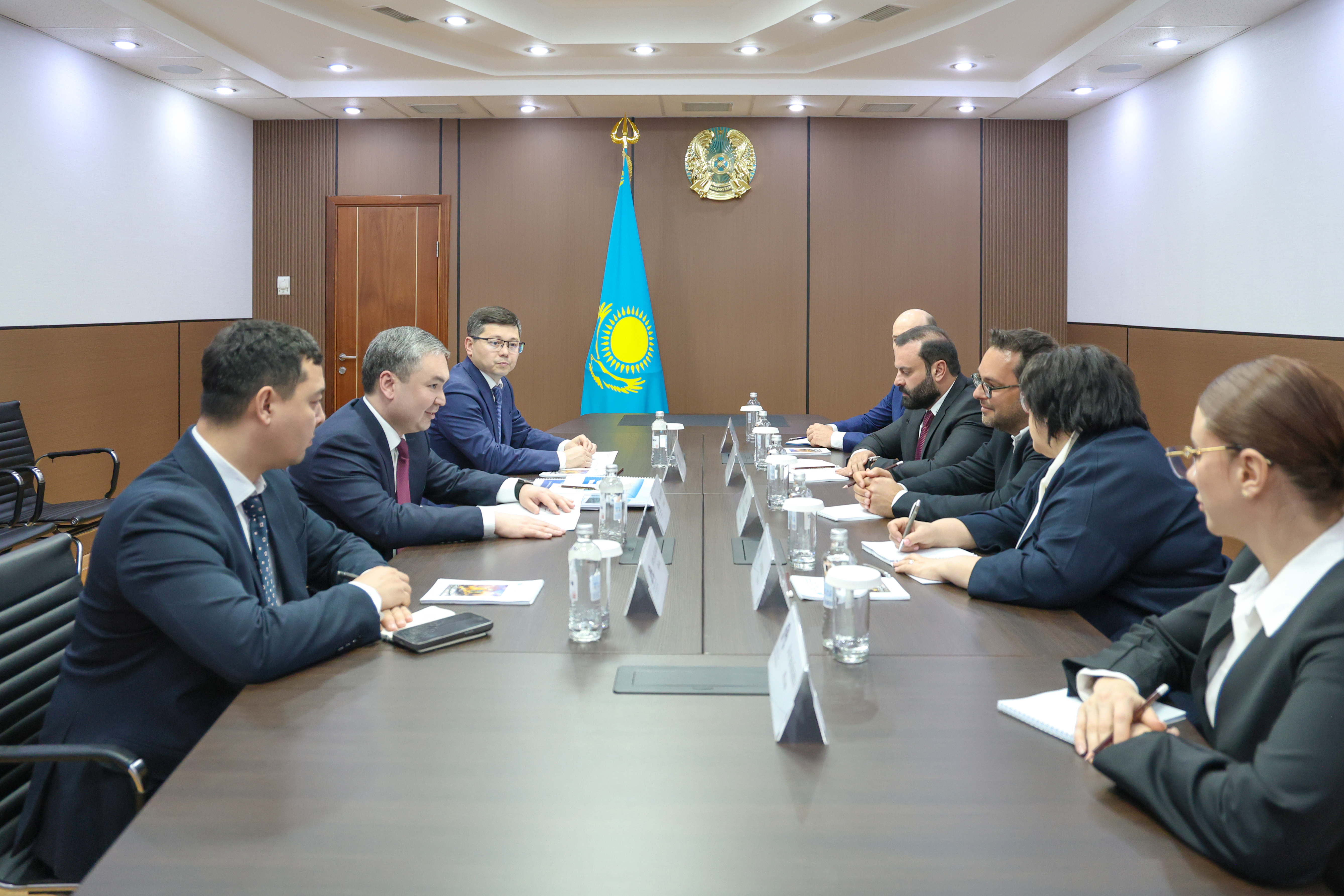 Ерсайын Нагаспаев обсудил с Valmont Industries развитие производства дождевальных машин в Казахстане