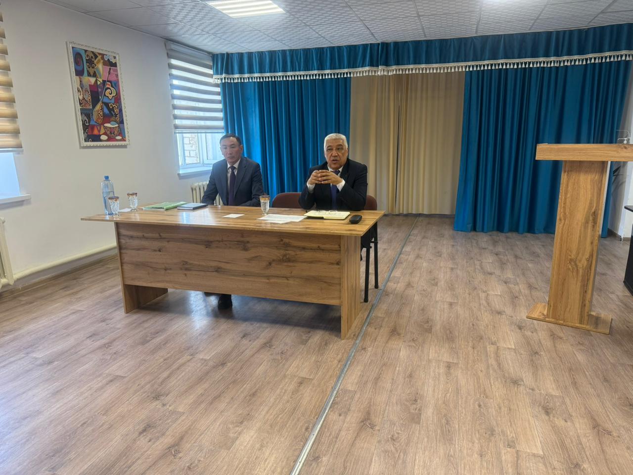 Аудандық білім бөлімі басшысының іссапары