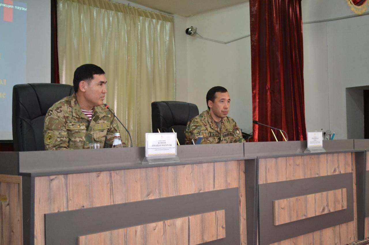 Ұлттық ұлан Бас қолбасшысының орынбасары "Батыс" өңірлік қолбасшылығын аралады