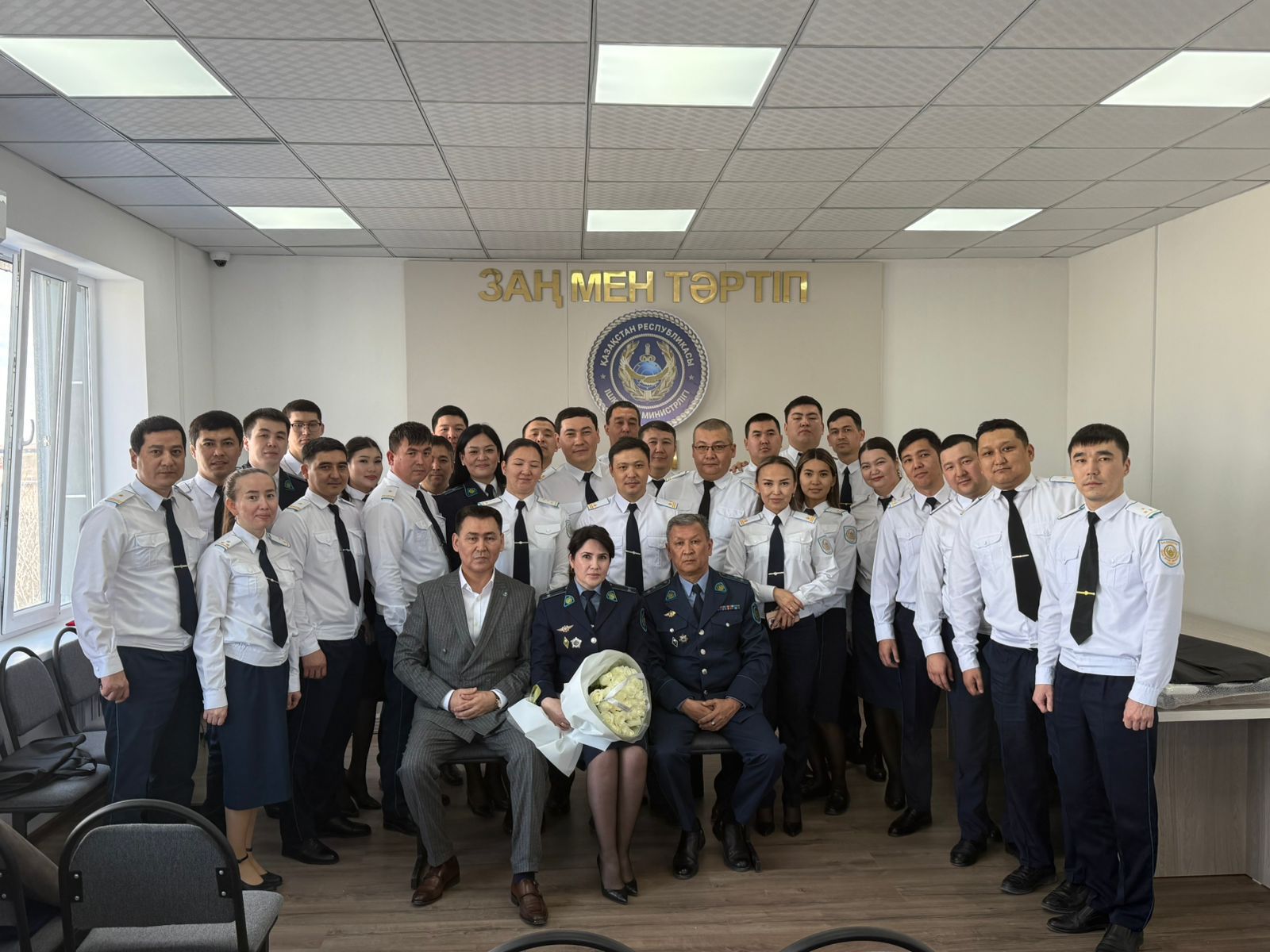 Маңғыстау облысында полиция ардагерлері құрметті демалысқа шығарылды