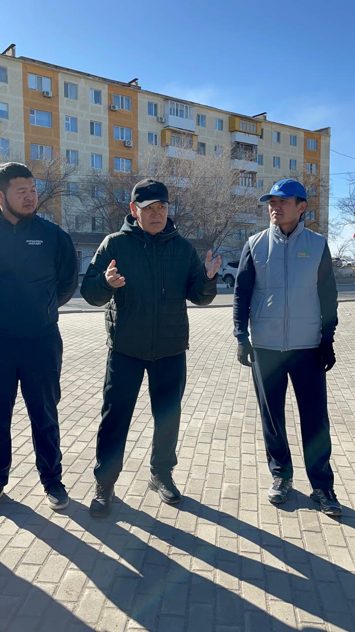“Таза Қазақстан” акциясы шеңберінде өткен сенбілікке белсене қатысты