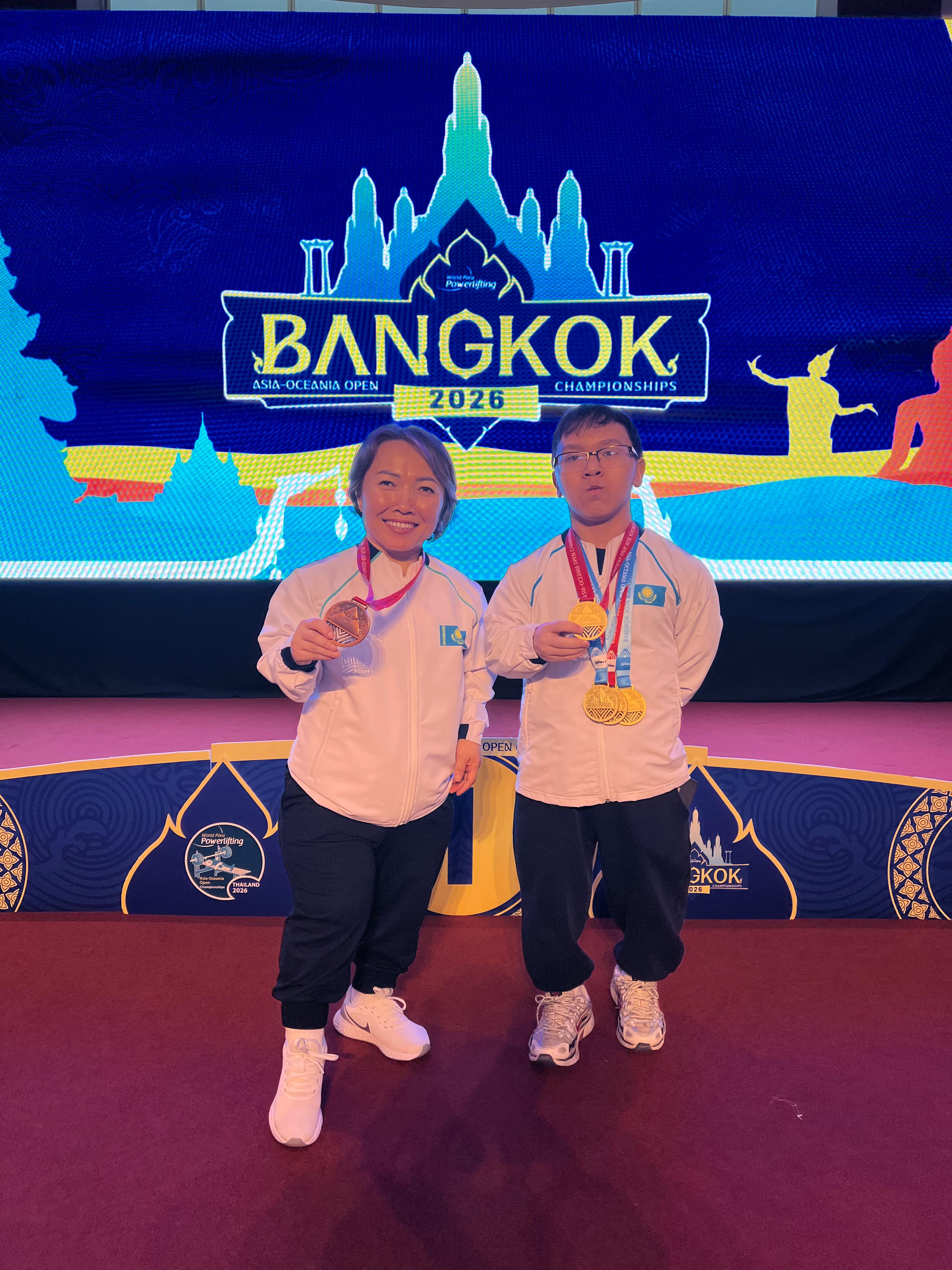 Ақтөбелік параспортшылар Азияда топ жарды: АЛТЫН мен ҚОЛА!