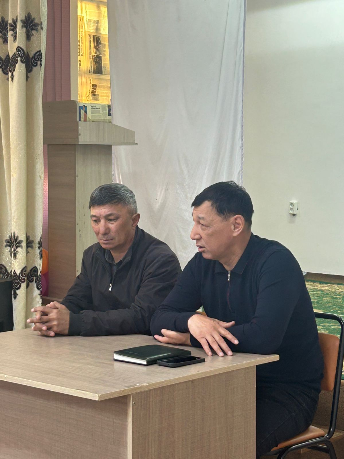 Кеше Қарабұлақ және Аманкелді ауылында ауыл тұрғындарының қатысуымен жиын өтті