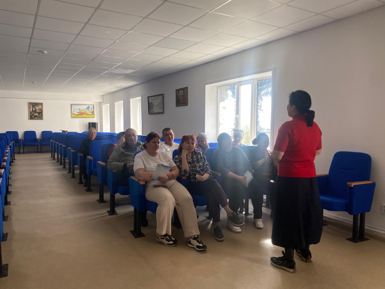 Бұзылық  ауылының тұрғындарымен діни төзімділікке қатысты әңгіме