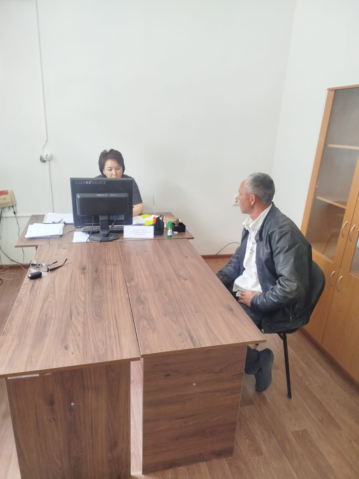 Пробация үйінде  азаматтарды қабылдау