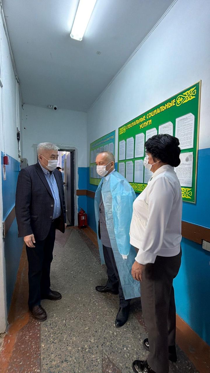 Департамент басшысы Ресоциализация орталығына барып,  жұмысымен танысты