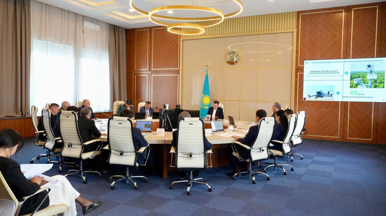 ШҚО әкімі ҚР Премьер-министріне өрт қаупі жоғары кезеңге дайындық туралы баяндады