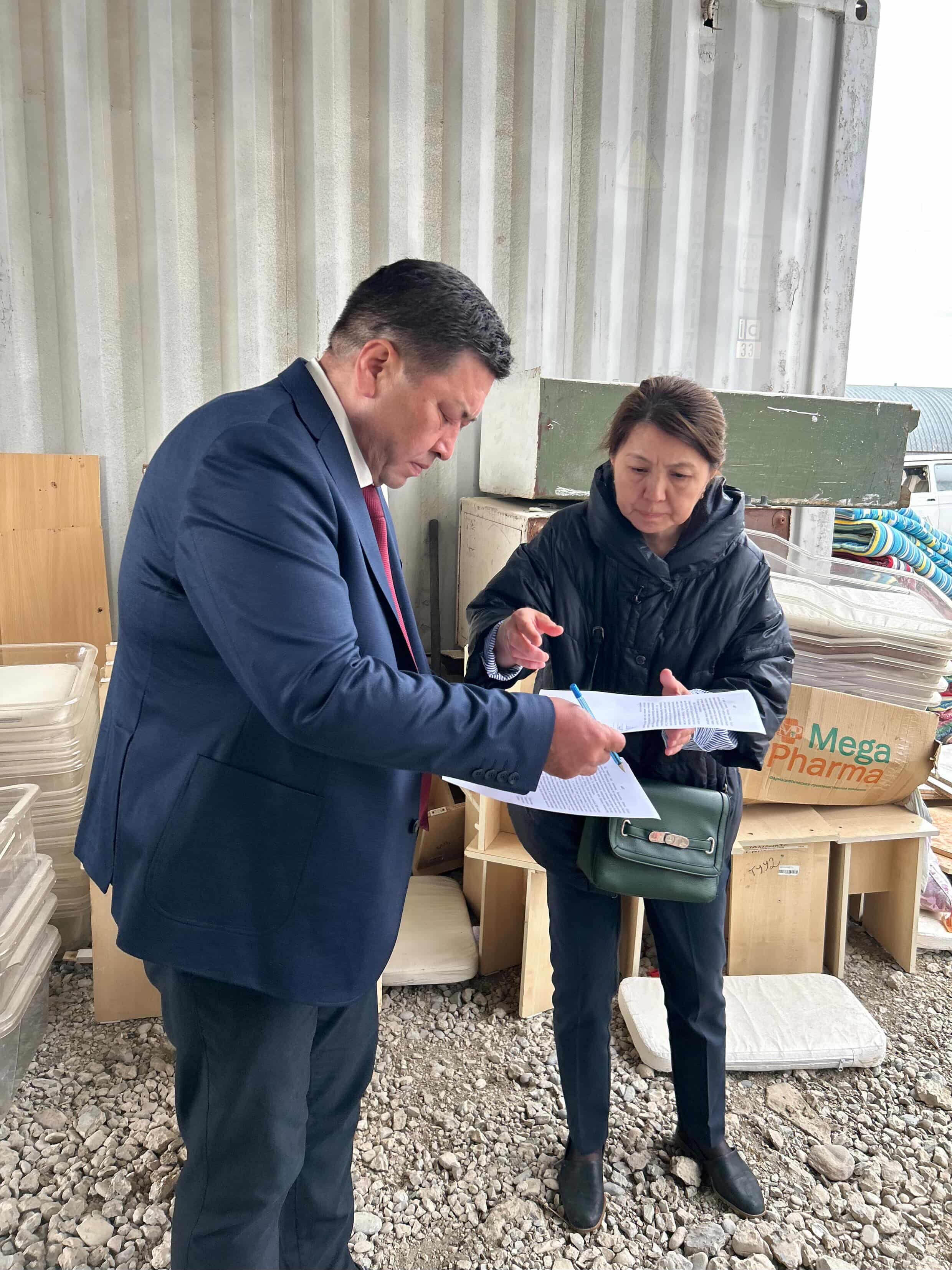 Сот актісіне сәйкес мемлекеттік сот орындаушысы тарапынан мемлекет пайдасына тәркіленген мүліктерді жою жұмыстары жүргізілді.