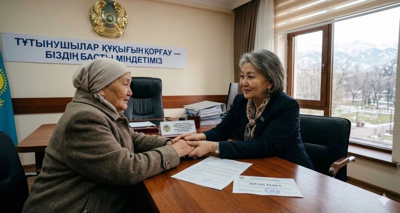 Потребителю, купившему биологически активные добавки, были возвращены денежные средства в размере 525 915 тенге