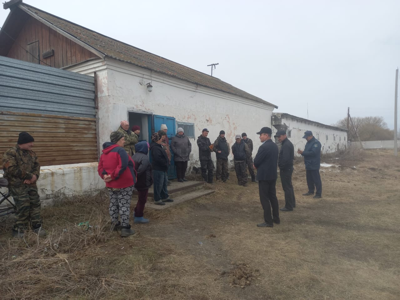 Новотроицк ауылдық округі әкімі Магнай ауылы тұрғындарымен кездесуі.