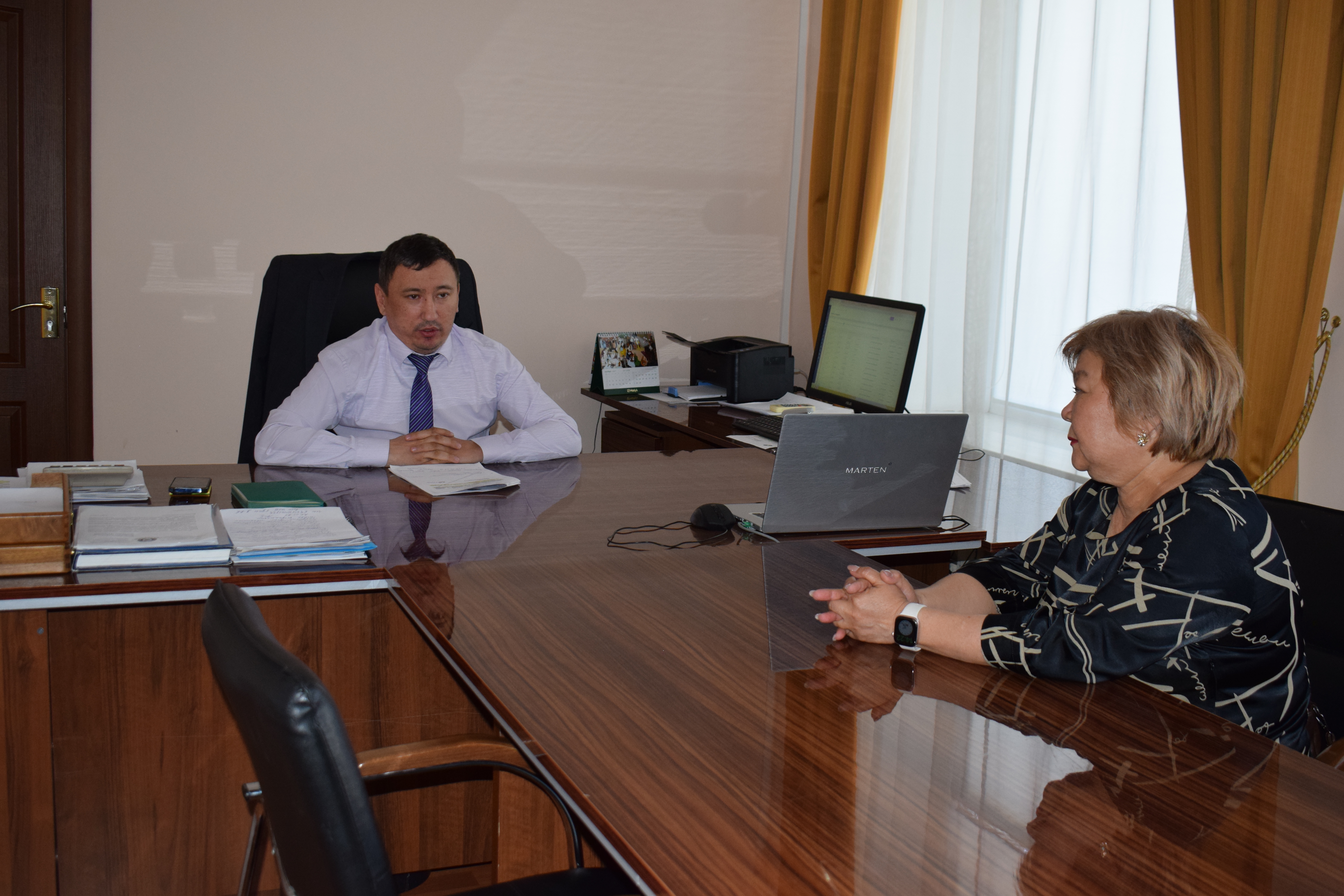 «Жанұя» отбасын қолдау орталығы КММ басшысымен кездесу өткізілді