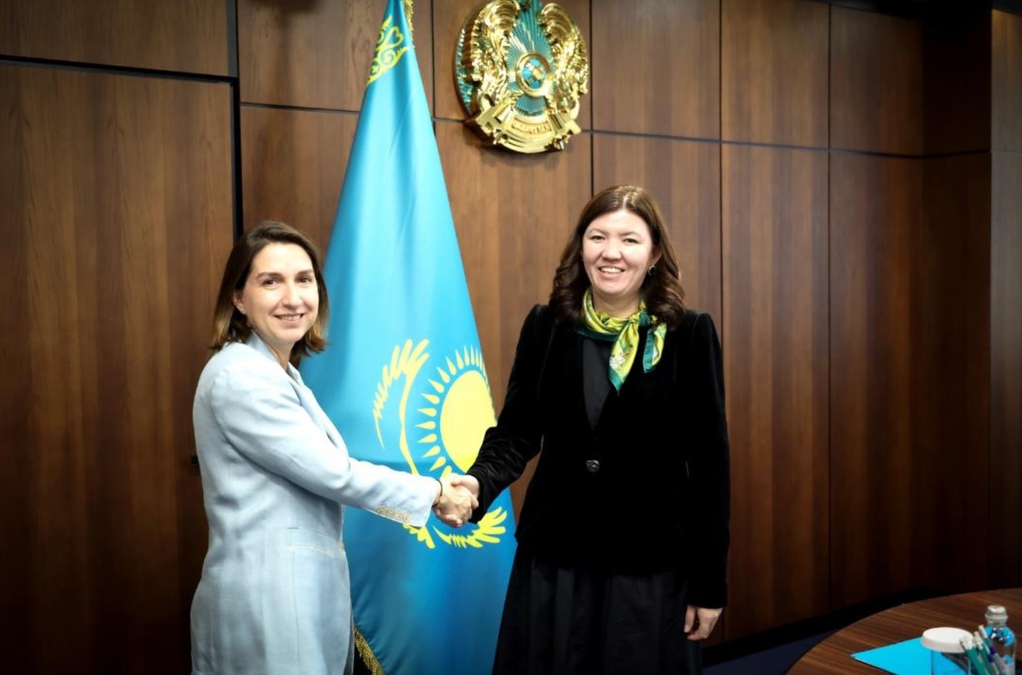 Оқу-ағарту министрлігі халықаралық ұйыммен ынтымақтастық туралы талқылады