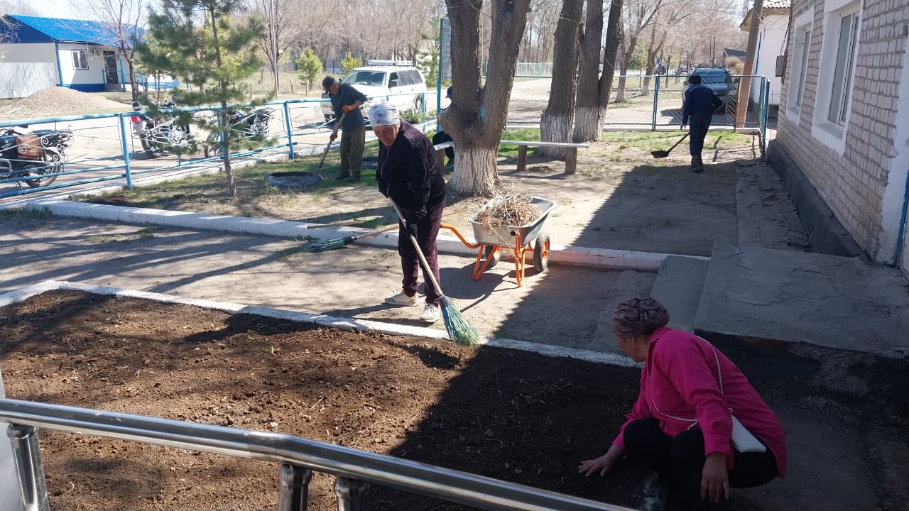 2026 жылдың 09 сәуір күні Көктерек ауылдық округінде &nbsp;«Таза Қазақстан» &nbsp;экологиялық акциясы аясында ұйымдастырылып өткізілді.