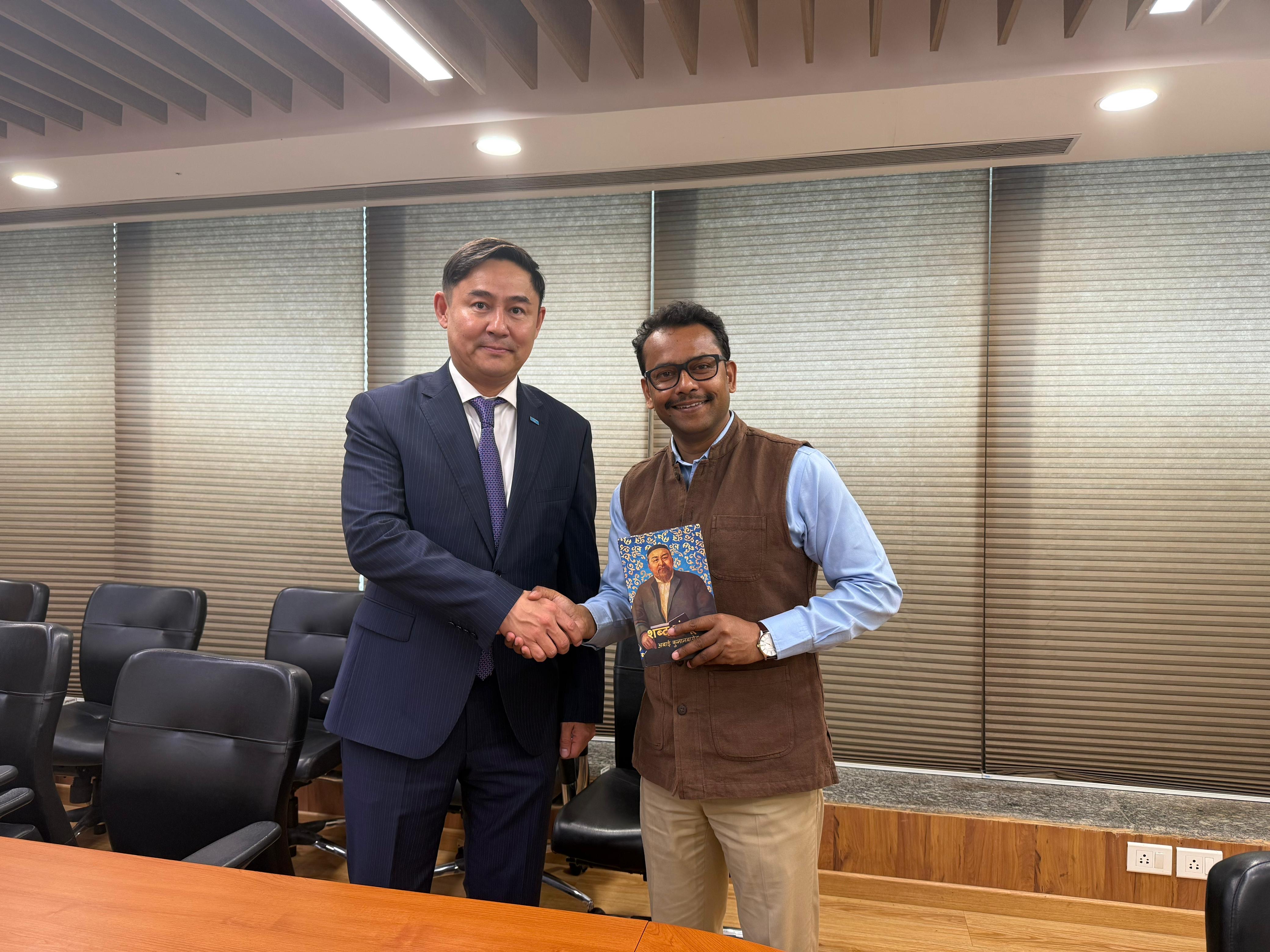 Қазақстан мен Үндістан екіжақты стратегиялық байланыстарды нығайтуда