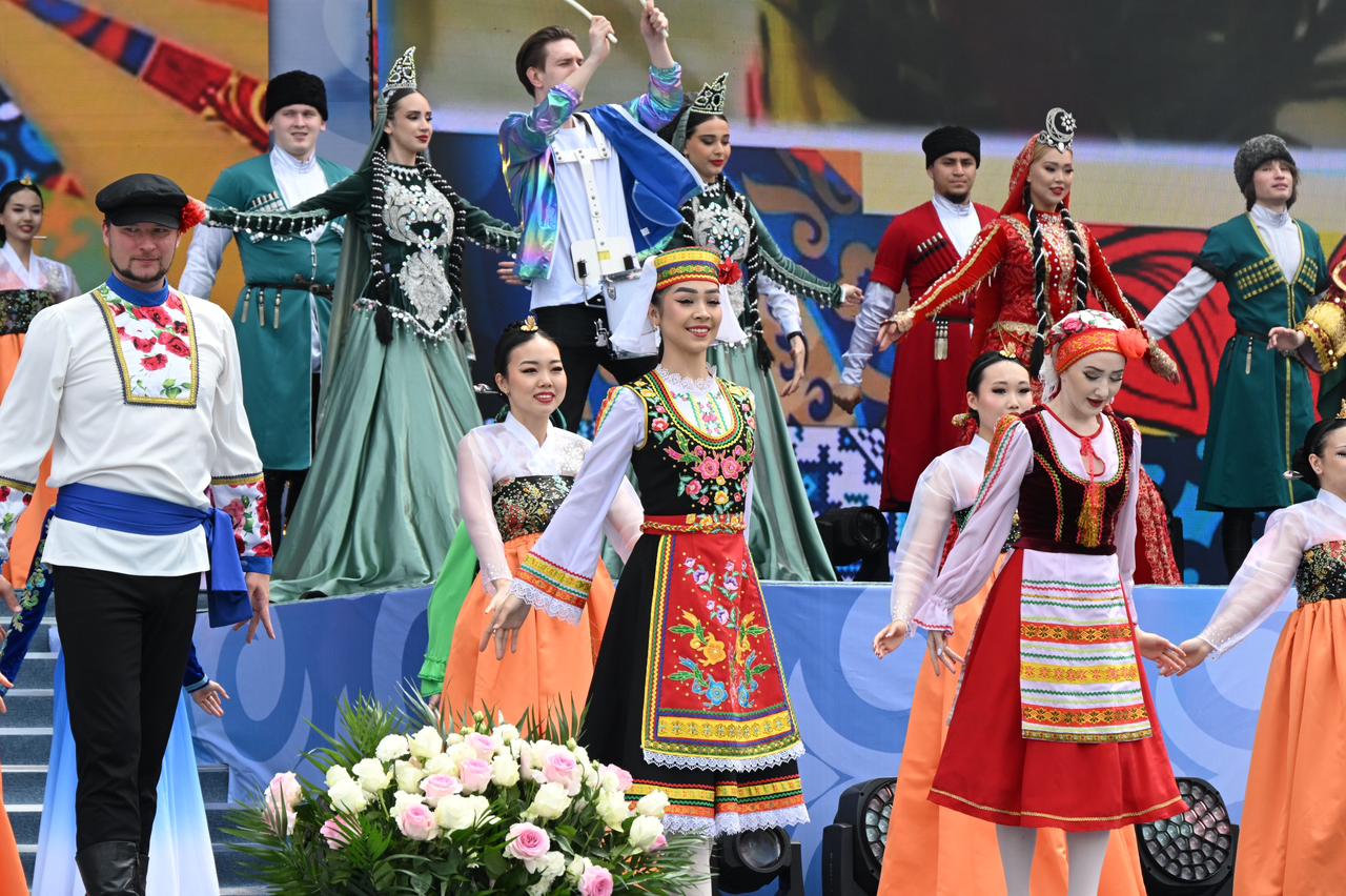 Алматыда Қазақстан халқының бірлігі күні аталып өтті
