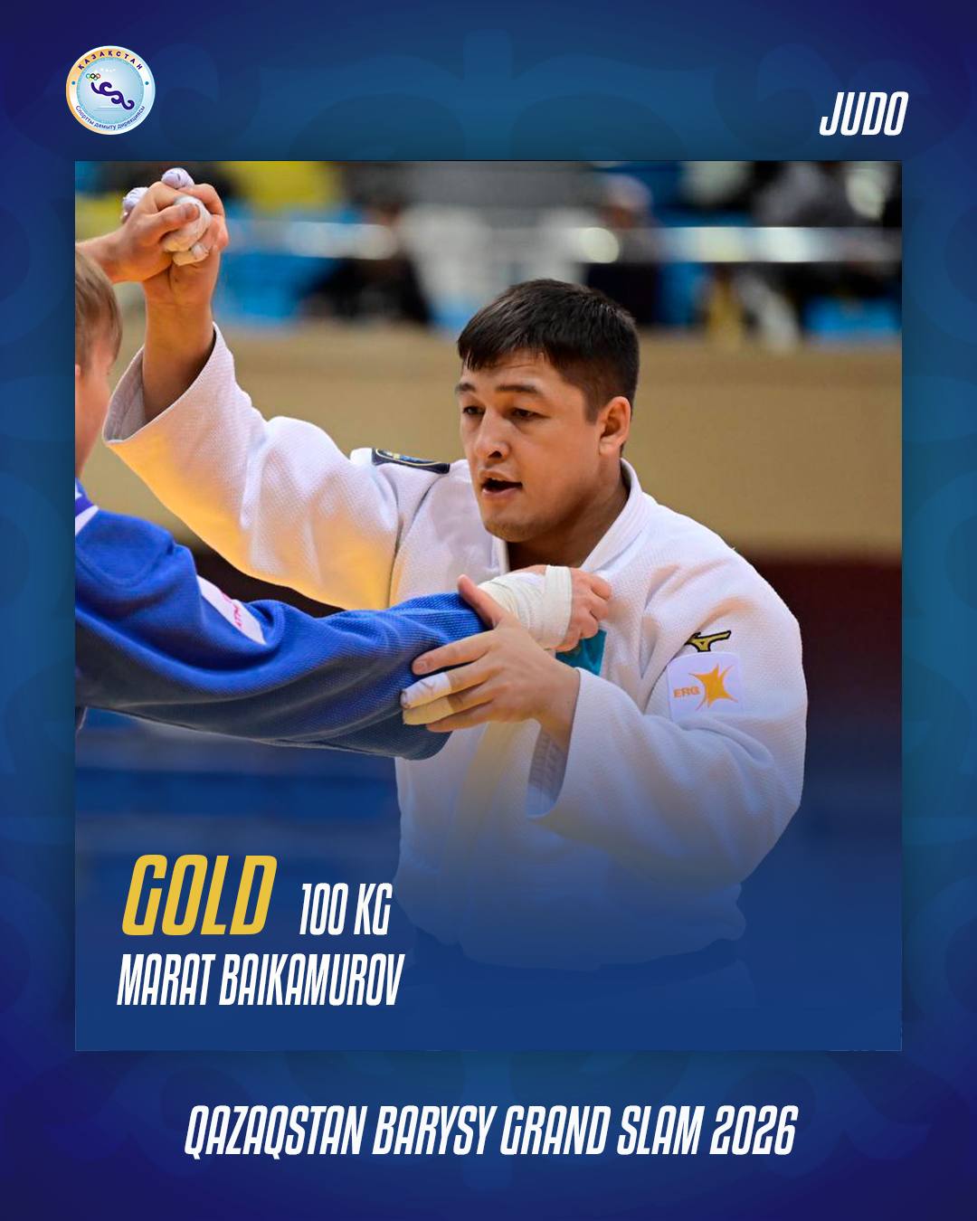 Марат Байқамұров - Qazaqstan Barysy Grand Slam-ның чемпионы