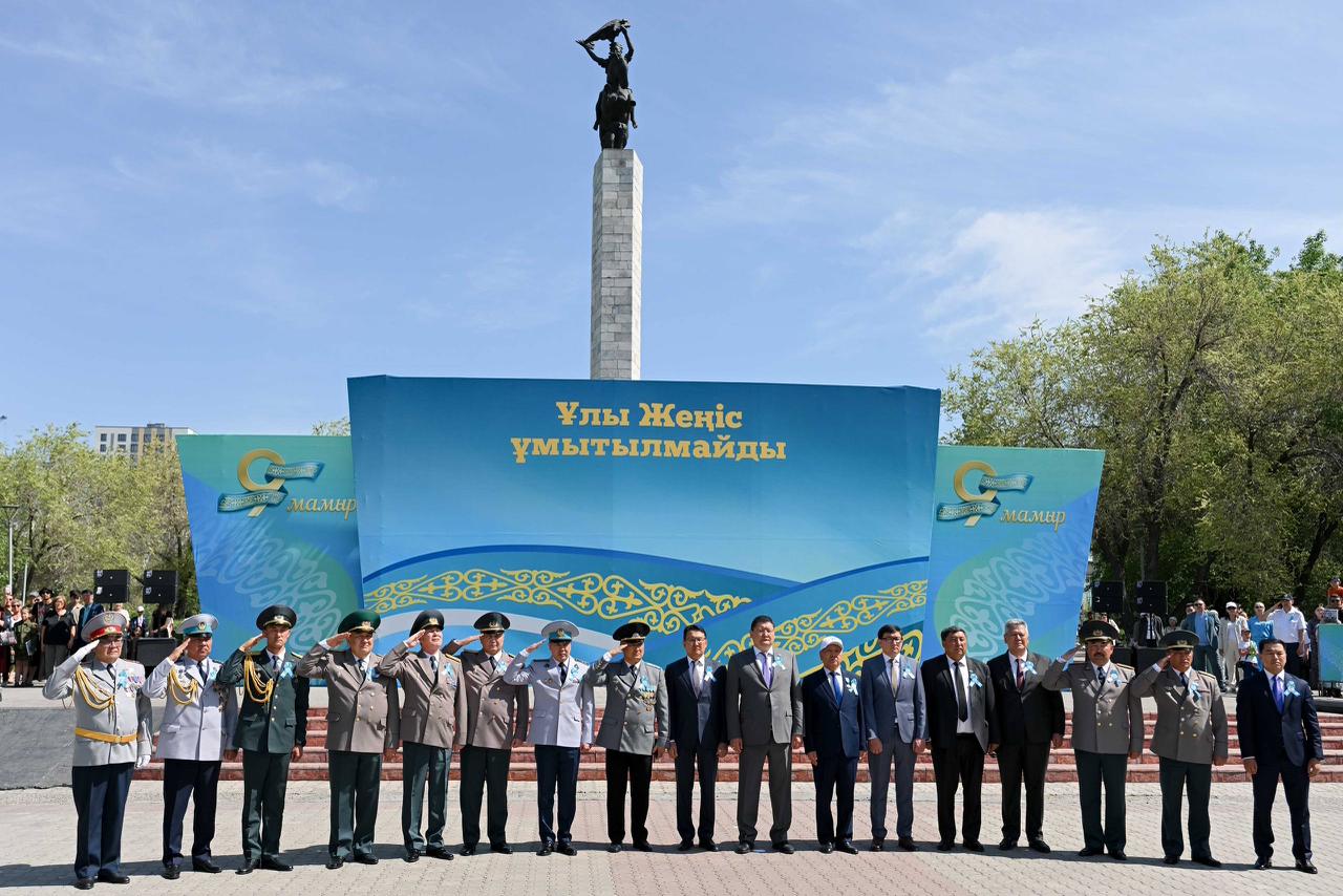 Абай облысында Жеңіс күні кең көлемде атап өтілді