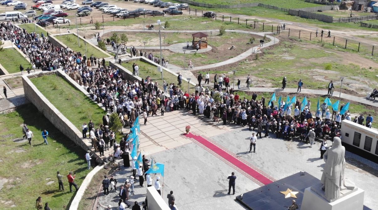 Зеренді ауылында Ұлы Жеңістің 81 жылдығына арналған салтанатты іс-шара өтті