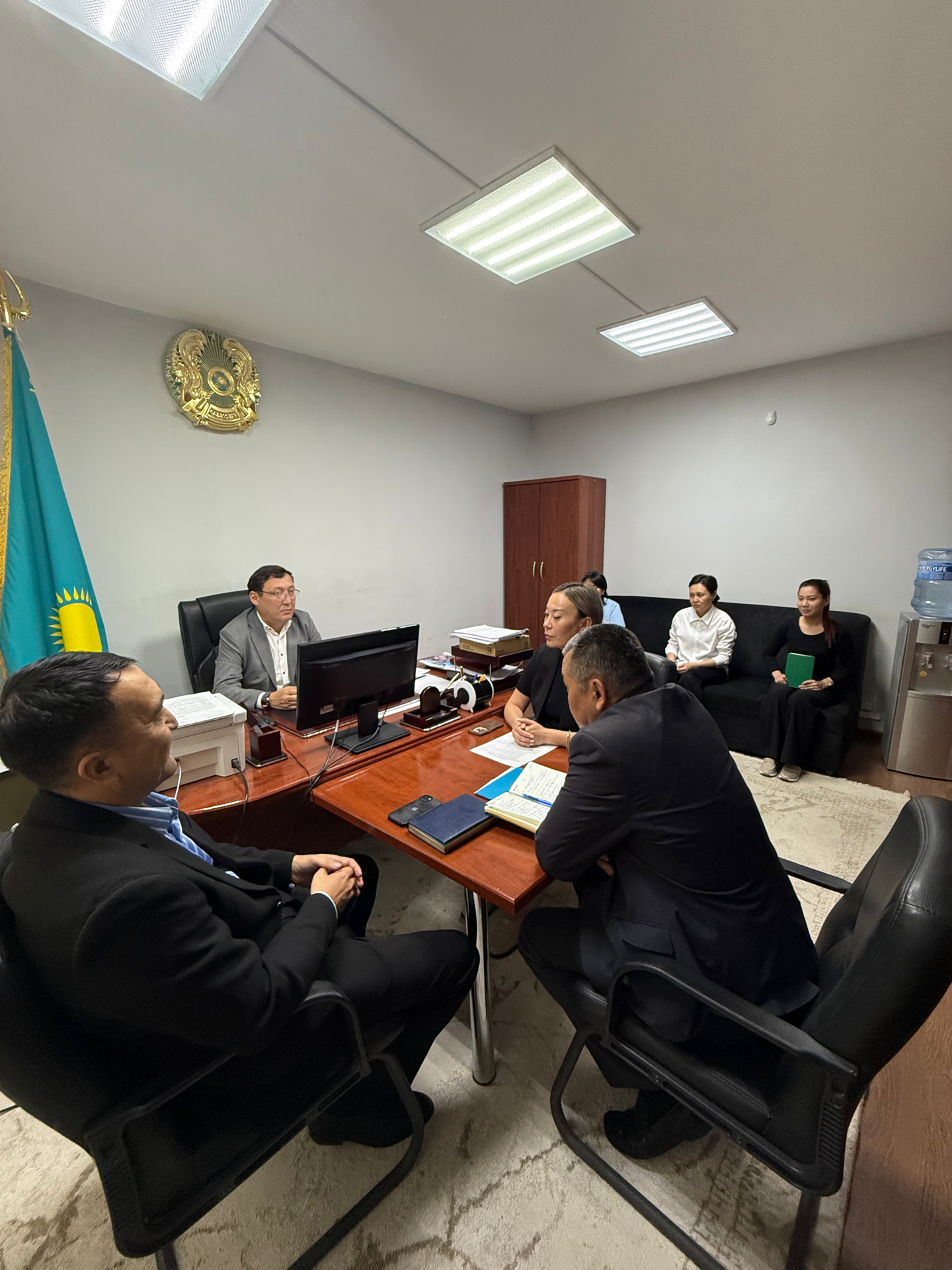 "Мемлекеттік органдарда өзара құрмет мәдениетін қалыптастыру" тақырыбына дәріс өткізілді