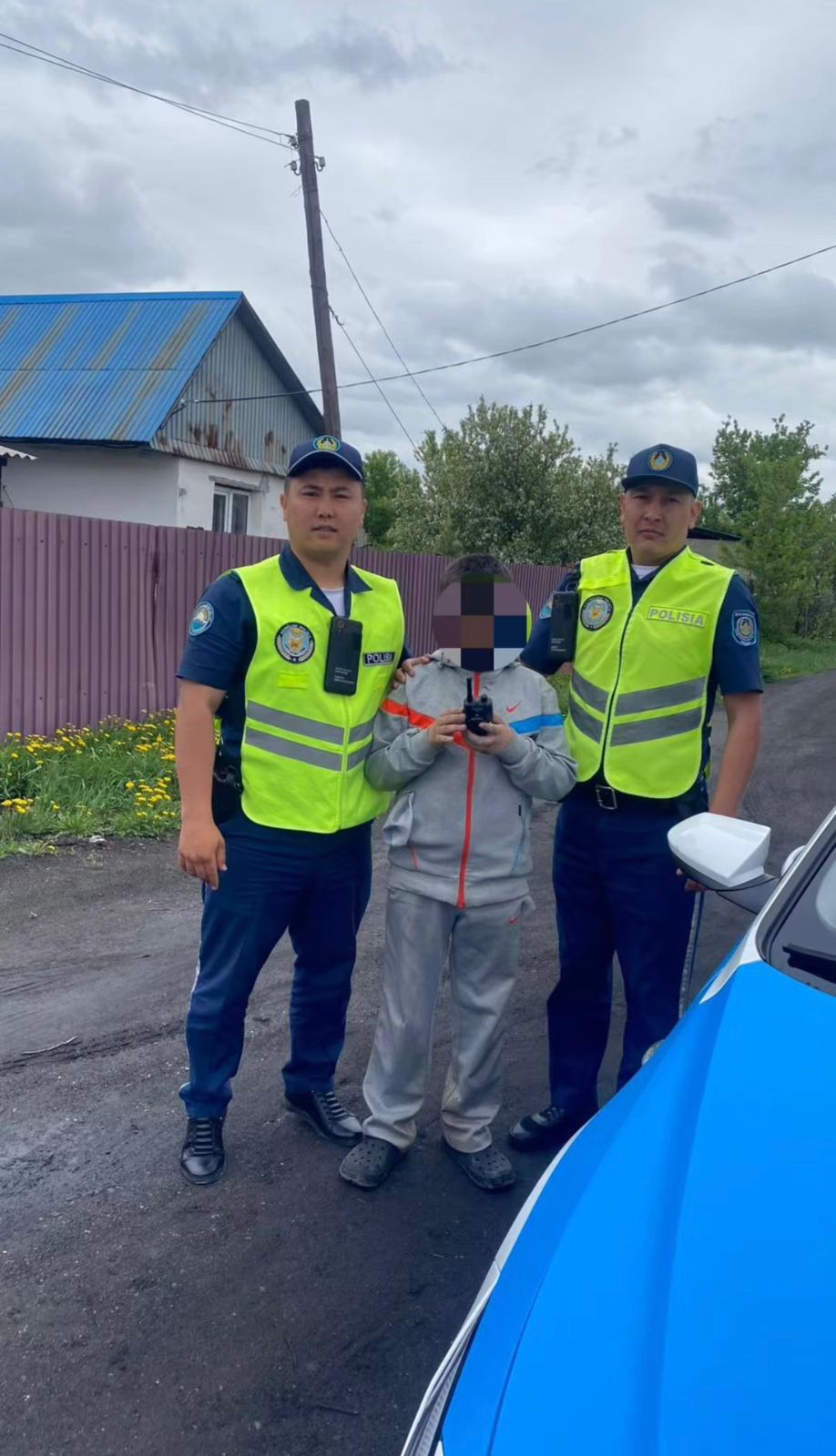 Өскемен полицейлері адасып кеткен баланы үйіне қайтарды