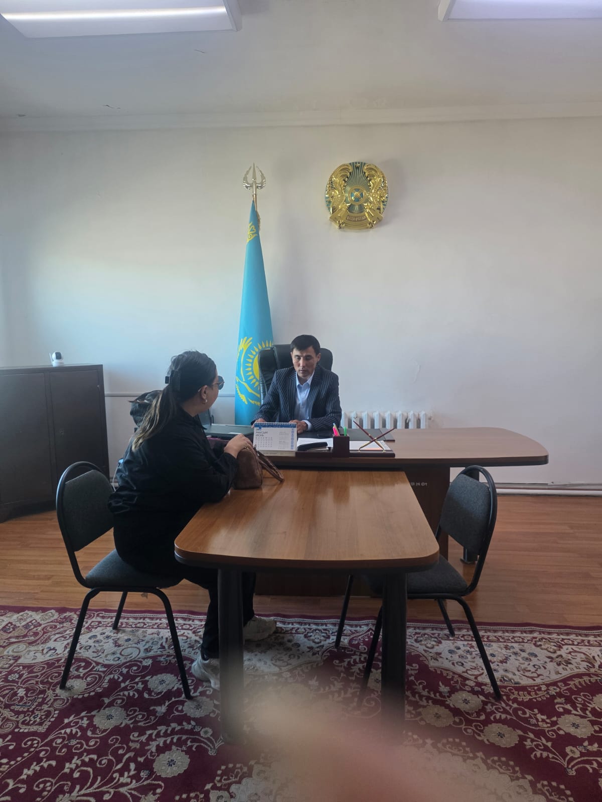 Округ әкімінің жеке қабылдауы