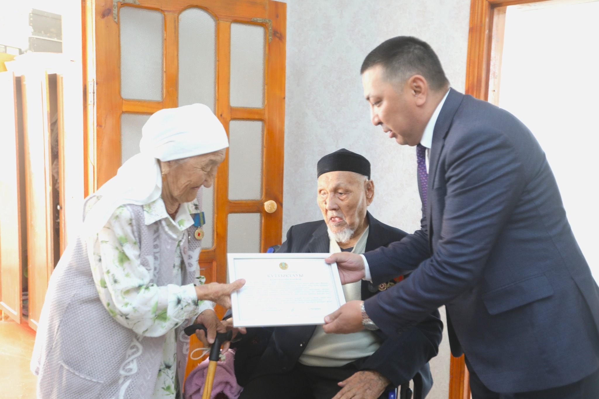 Тыл ардагерлеріне құрмет көрсетілді