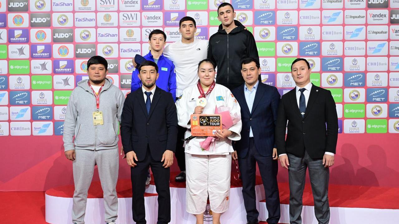 Қарағандылық Аида Тойшыбекова дзюдодан өткен Qazaqstan Barysy Grand Slam халықаралық турнирінде қола жүлдеге ие болды