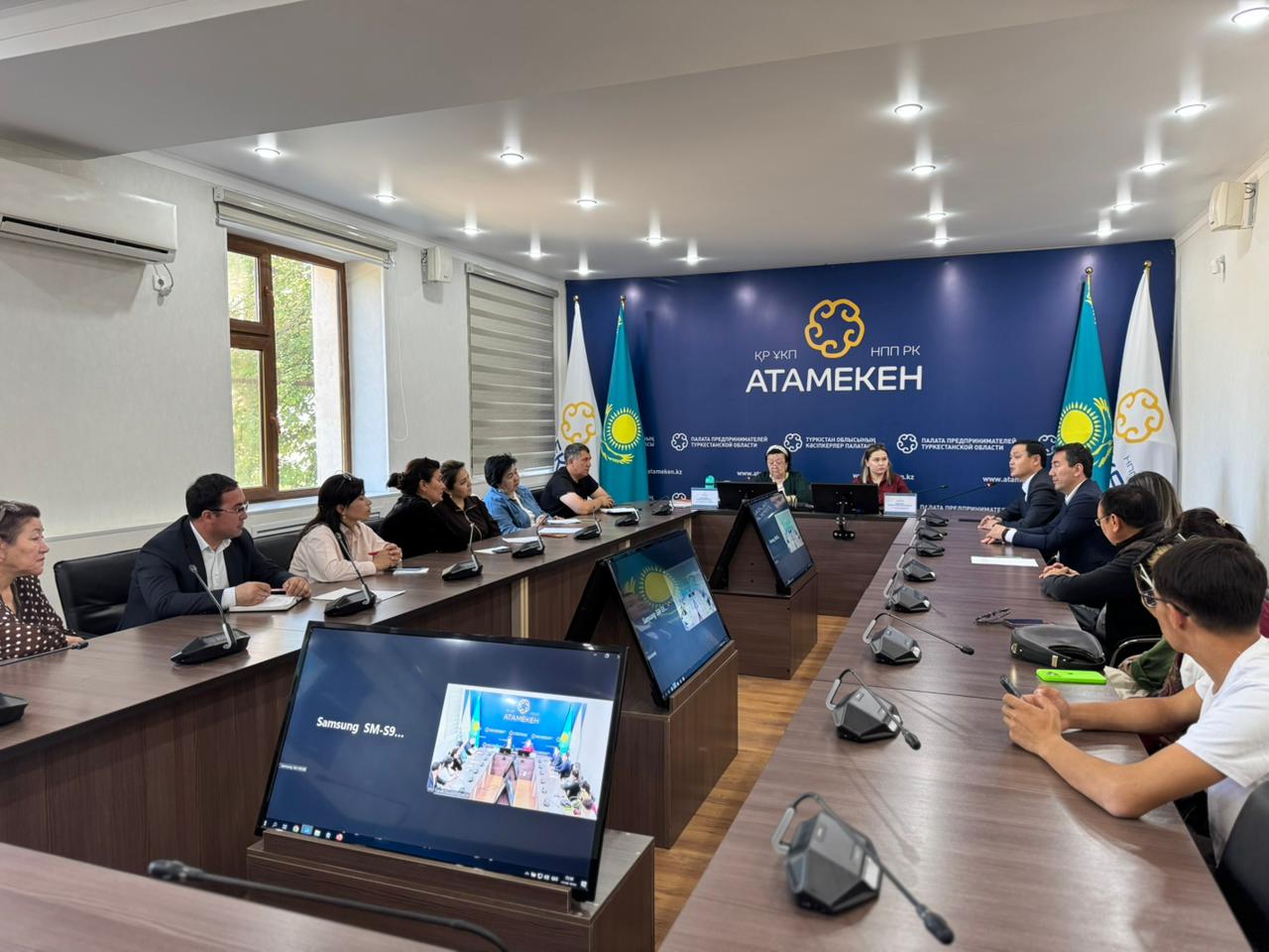 🔰 «АТАМЕКЕН»: ЕҢБЕК МІНДЕТТЕРІН ОРЫНДАУ КЕЗІНДЕГІ ҚАУІПСІЗДІК МӘСЕЛЕЛЕРІ ТАЛҚЫЛАНДЫ