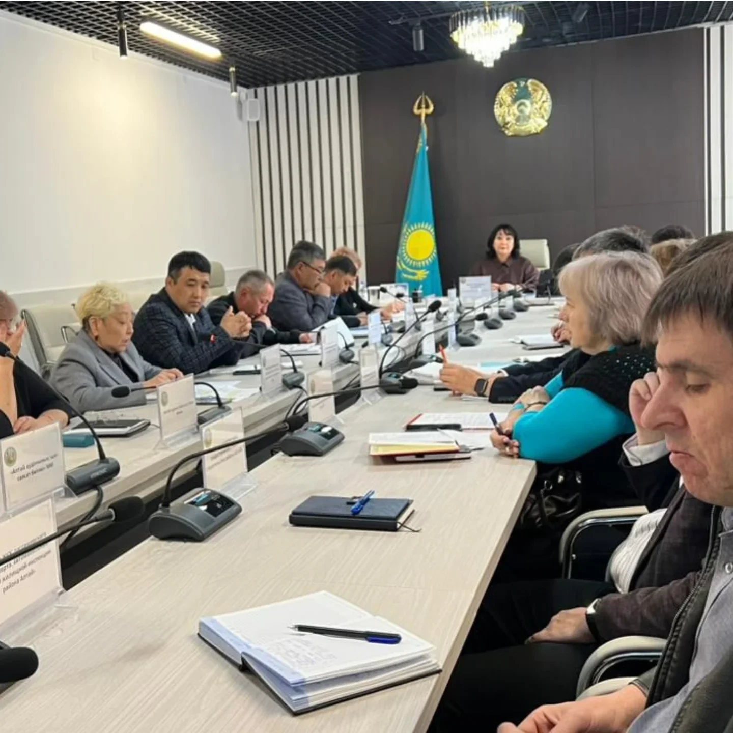 Алтай ауданы әкімінің орынбасары, әдеп жөніндегі уәкіл Аскарова Ж.А. мемлекеттік қызметшілермен Қазақстан Республикасы мемлекеттік қызметшілерінің Әдеп кодексінің талаптарын сақтау мәселелері бойынша кеңес өткізді.