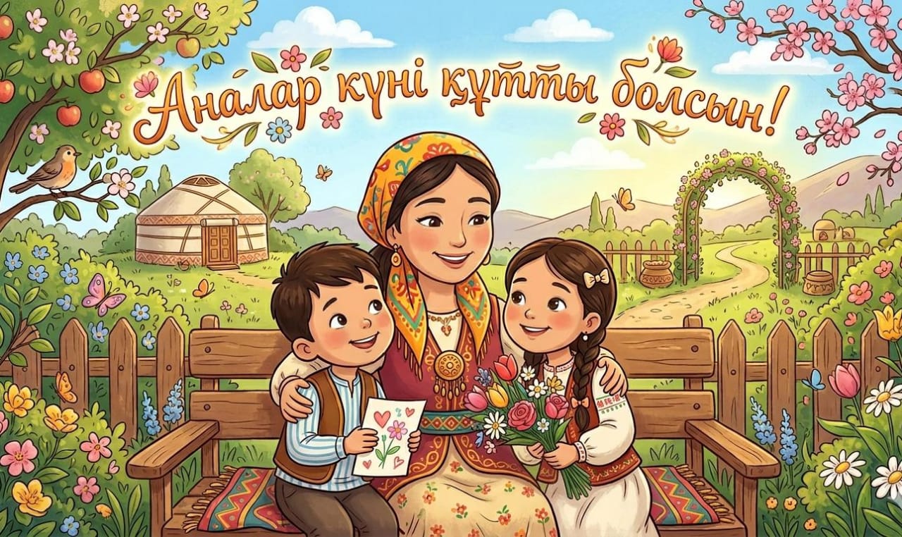 Аудан әкімінің аналар күнімен құттықтауы