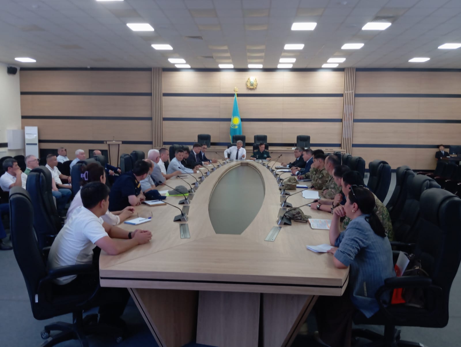 Шымкент қаласында орналасқан дағдарыс жағдайында аумақтық қорғау