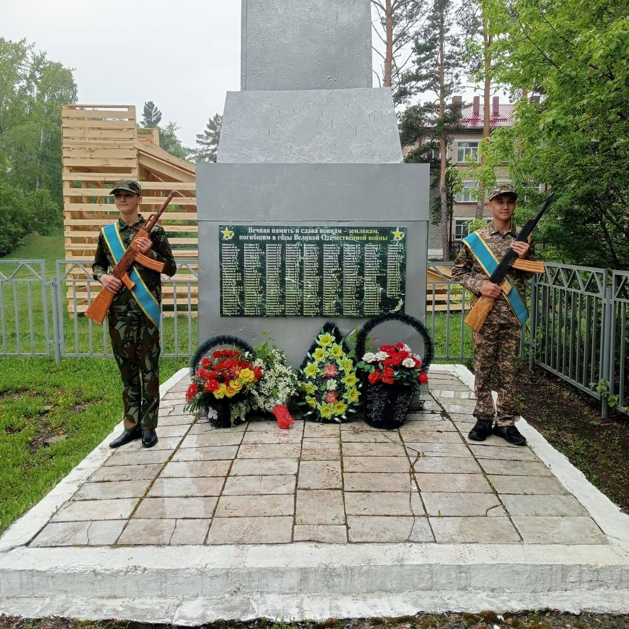 ​Светлопольск ауылдық округінде Ұлы Жеңістің 81 жылдығы атап өтілді