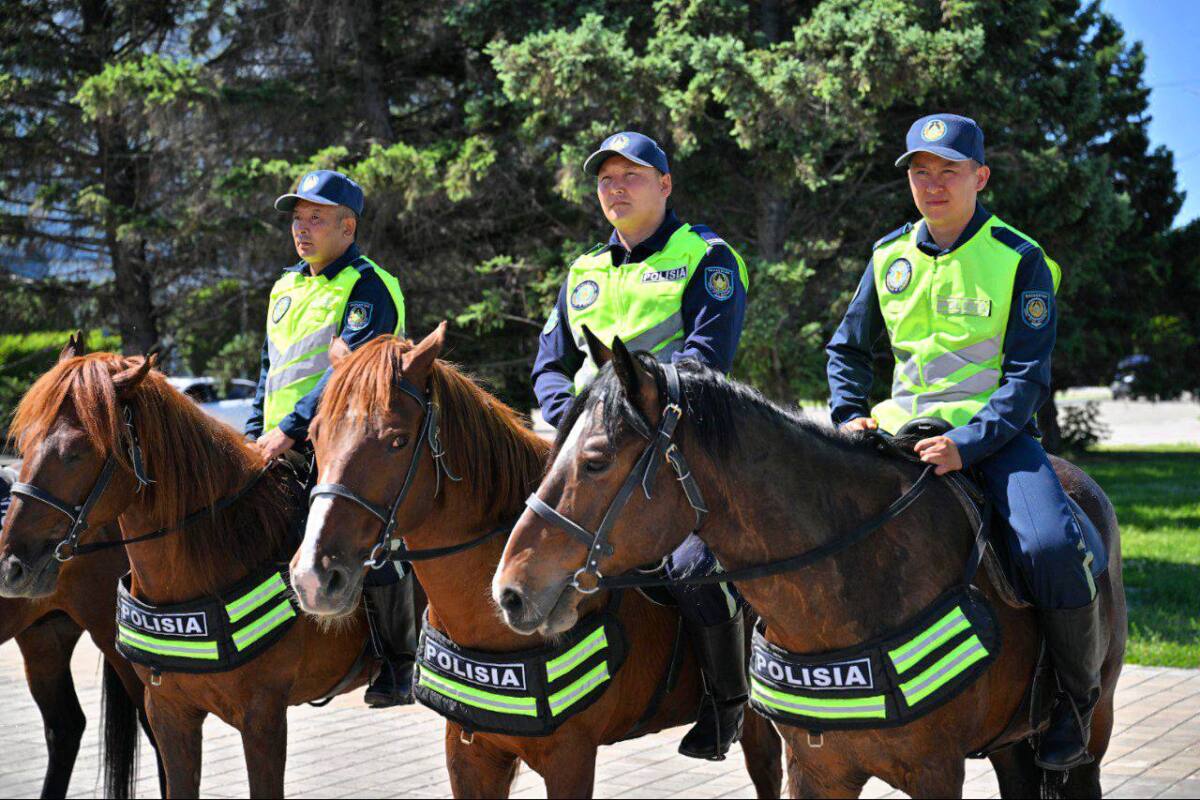 Абай облысындағы атты полиция взводы - Қазақстандағы үздік бөлімшелердің бірі