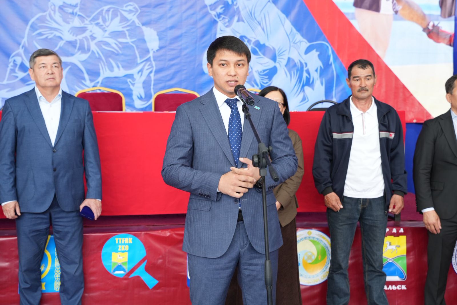 Оралда спорттық самбодан ҚР спорт шебері, жоғары санатты жаттықтырушы Қазбек Нығметұлы Ибрашевті еске алуға арналған ашық республикалық турнир басталды
