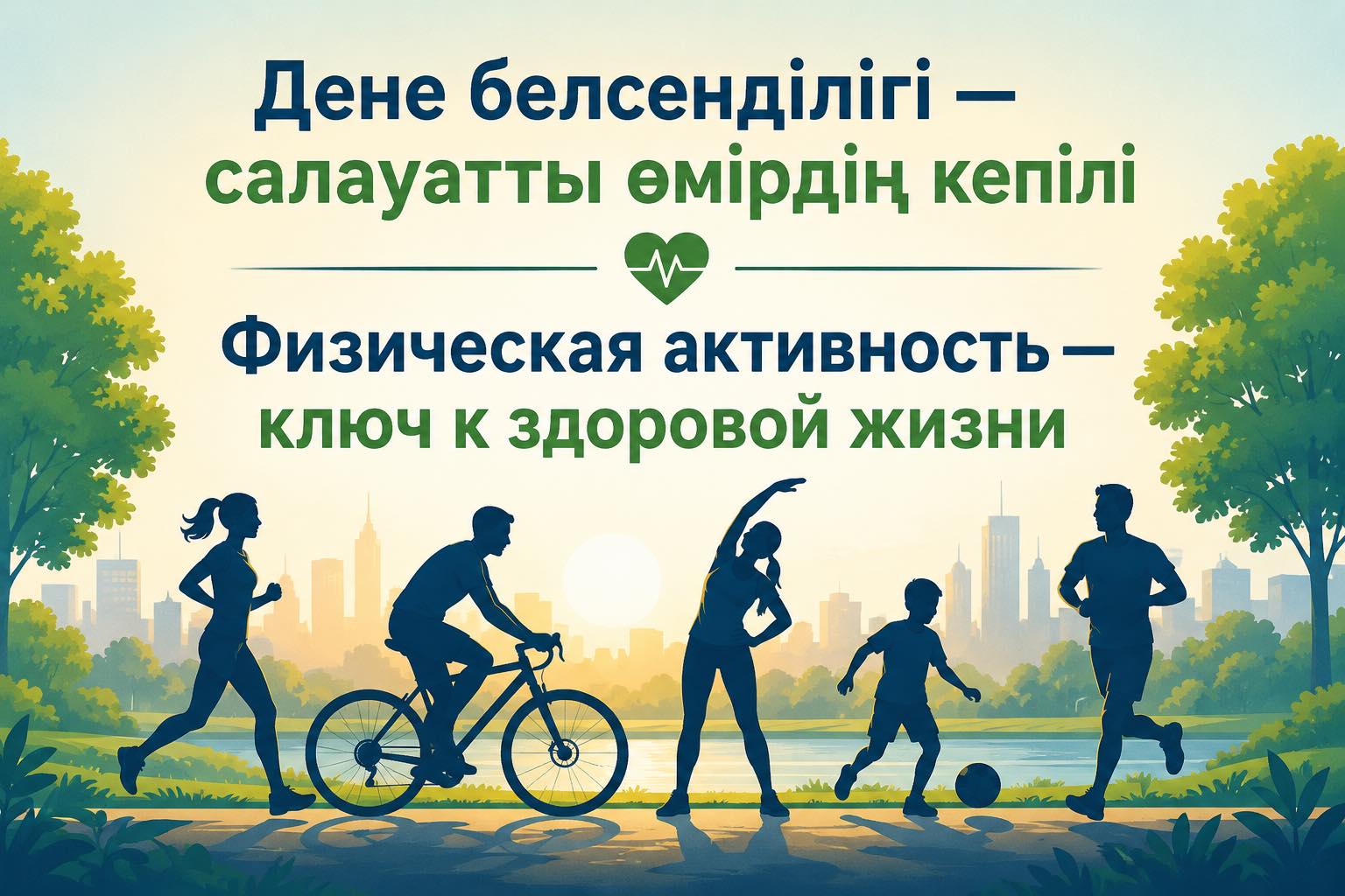 ⚡️Физическая активность — ключ к здоровой жизни