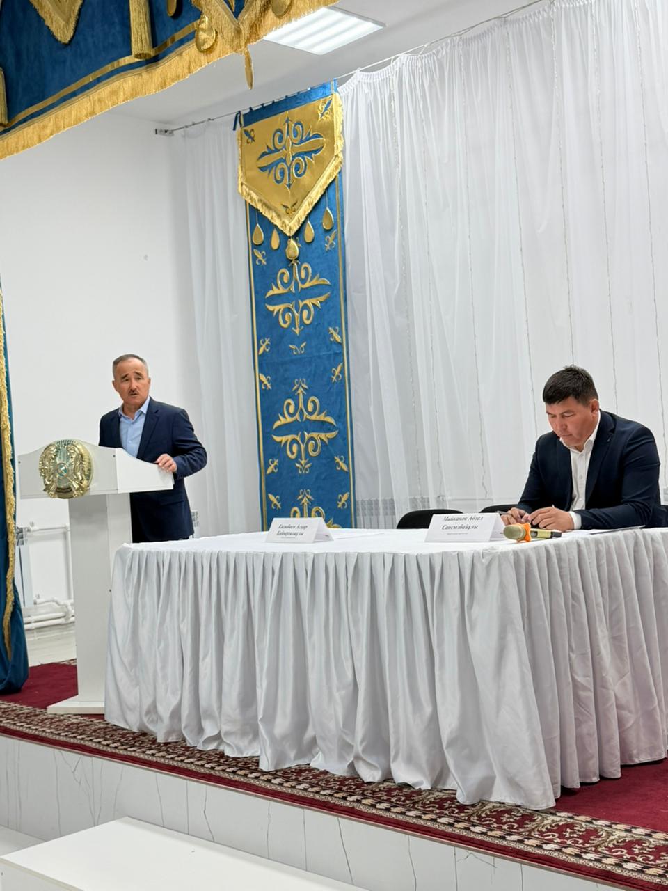 АУДАН ӘКІМІ АСҚАР ҚАЗЫБАЕВ ҚАРАОЙ АУЫЛДЫҚ ОКРУГІНІҢ ҚАРАОЙ, ҚҰБАСАЙ АУЫЛЫНЫҢ ТҰРҒЫНДАРЫМЕН КЕЗДЕСТІ.