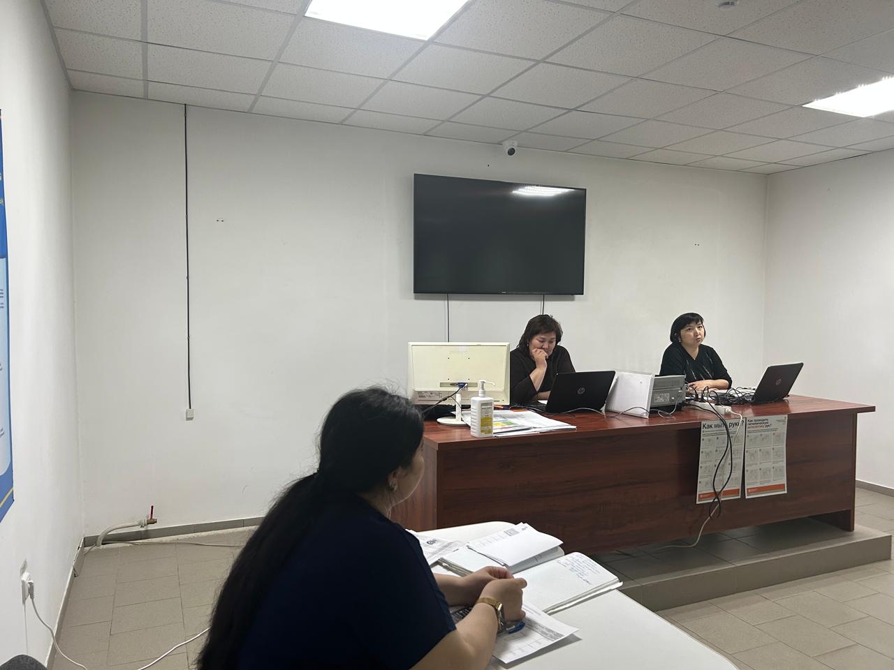 Успен ауданына МӘС бөлімінің көшпелі отырысы