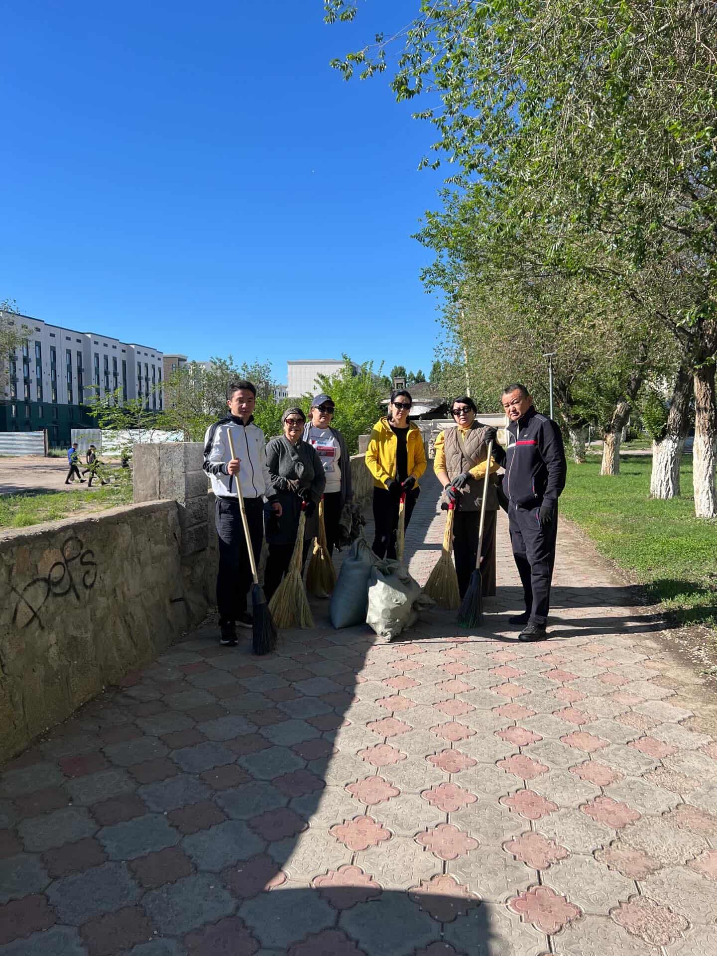 "Таза Қазақстан" акциясы аясындағы сенбілік