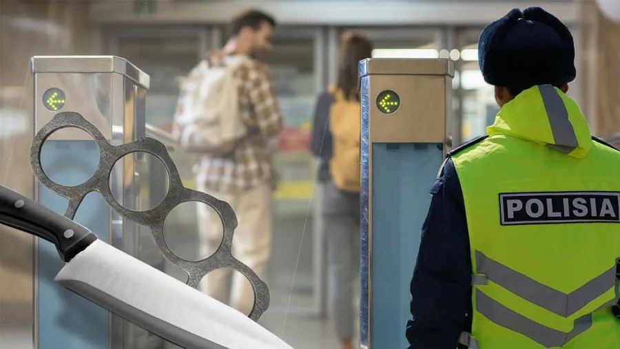 Жамбыл облысында полицейлер 3,5 мыңға жуық пышақ пен кастет тәркіледі